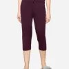 Van Heusen Potent Purple Lounge Capri Pant -Shyaway vh55304 potentpurple 01