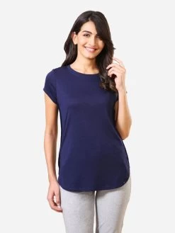 Van Heusen Deep Sea Navy Blue Perfect Long Tee