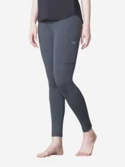 Van Heusen Charcoal Side Pocket Yoga Legging -Shyaway vh88305 charcoal 03