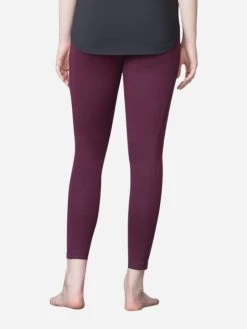 Van Heusen Potent Purple Side Pocket Yoga Legging -Shyaway vh88305 potentpurple 02